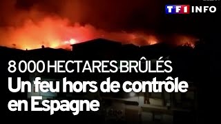 Les images impressionnantes d'un incendie 