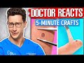 Doctor Reacts To Ridiculous 5-Minute Crafts Videos