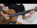 Dreams by richard summers  easy classical guitar prep