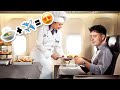 Der LECKERSTE Flug meines Lebens! (Business Class Essens-Test)