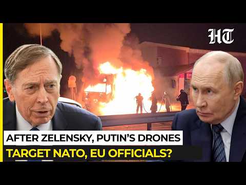 Putin Targeting NATO, EU Officials? Ex-CIA Chief, Boris Johnson Narrowly Escape Russian Drone Strike
