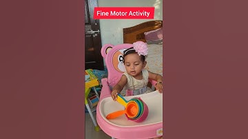 Fine Motor Activity | Nesting Cups #shorts #viral #montessori