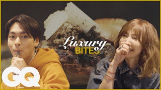 YOU＆柳楽優弥の飯テロトーク！高級B級グルメ「フォアグラ＆トリュフバーガー」のお味は？| Luxury Bites | GQ JAPAN