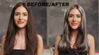 Silver Hair With Colorista Spray 24h Youtube Silver Hair With Colorista Spray 24h Youtube
