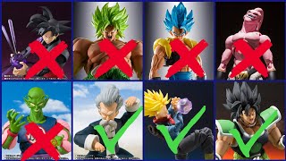 So Tamashii wants us to vote for which, S.H.Figuarts dragon ball figure we want to see re-released