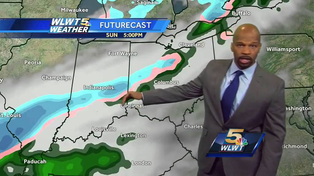 Forecast calls for snow Sunday, record cold next week - YouTube