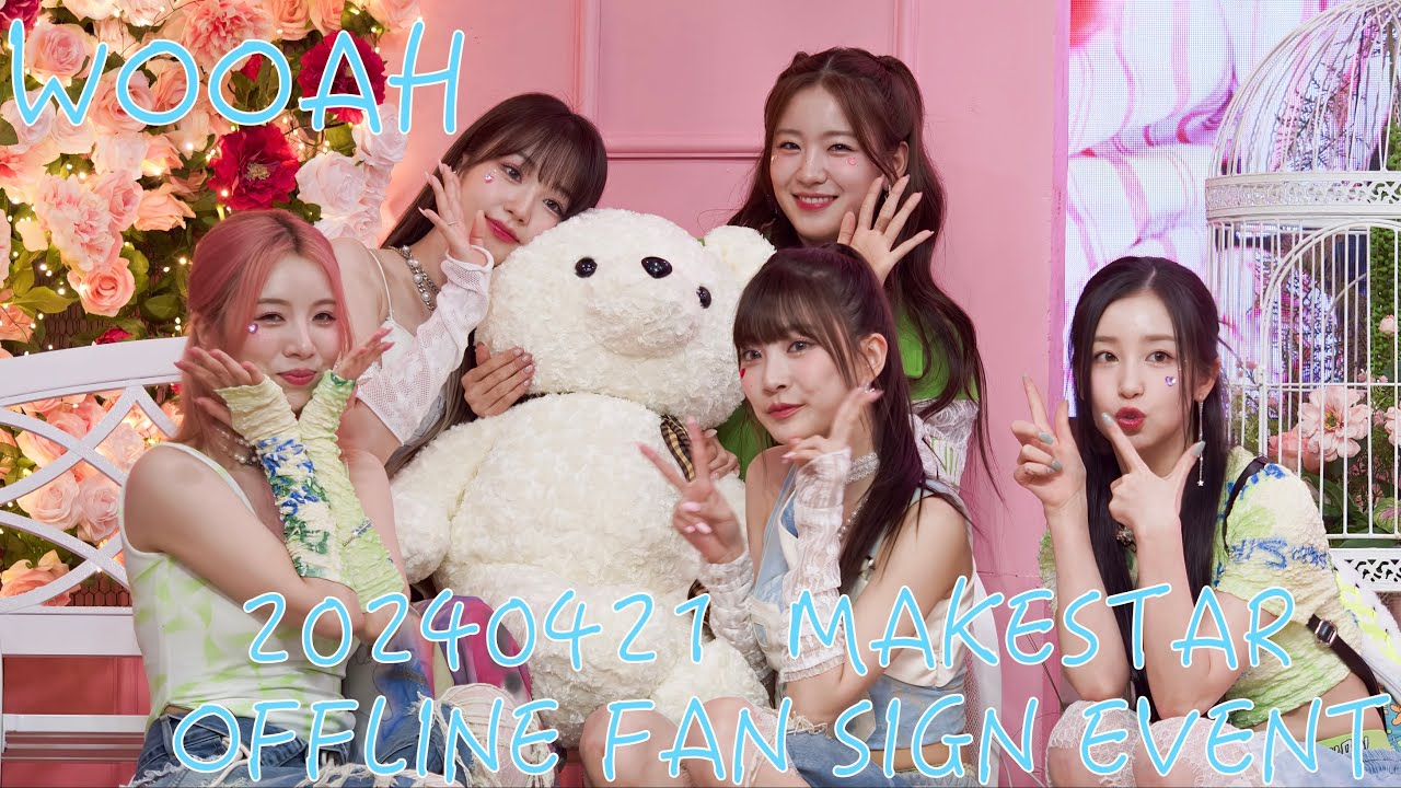 [4K] 20240421 WOOAH MAKESTAR OFFLINE FAN SIGN EVENT - YouTube