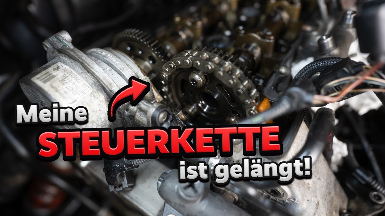 Meine STEUERKETTE am M57 ist gelängt! 😳😩 - BMW E91 330d