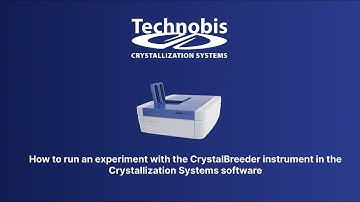 How to run an experiment with the CrystalBreeder in the Crystallization Systems Software
