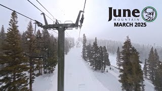 June Mountain Snow Day March 25
