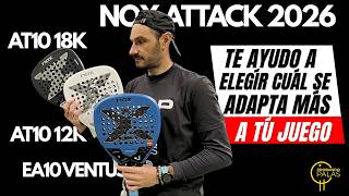 Comparativa Nox ATTACK 2026 I AT10 18K vs 12K vs EA10 Ventus: ¿Cuál es mejor?
