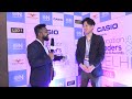 Interview - Kota Obayashi, SGM, @CasioIndiaCoat ObserveNow 9th Education Leaders Conclave & Awards.