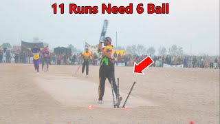 Final Over 11 Runs Required In Last 6 Balls Best Match In Cricket