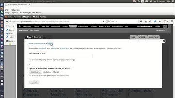 Drupal 7 Instalacion modulo Feeds y dependencias