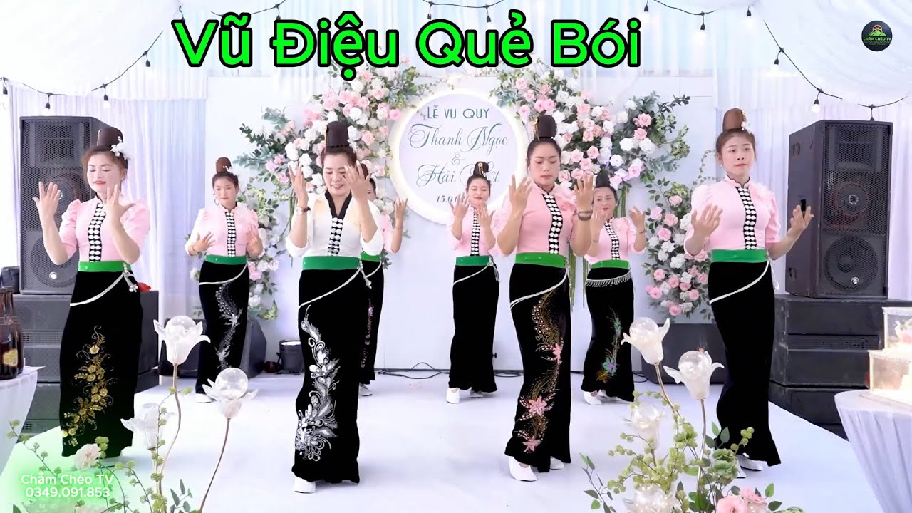 VŨ ĐIỆU QUẺ BÓI - ĐVN GIA ĐÌNH CHÚC MỪNG LVQ THANH NGỌC & HẢI VIỆT TẠI BẢN VÁNH, BÚNG LAO.