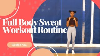 At home full body workout routine !