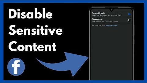 How to Disable Sensitive Content On Facebook | Easy Method (2024)
