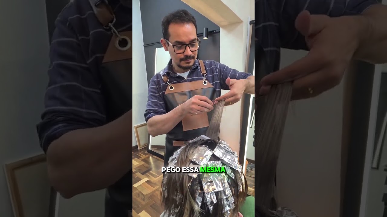 Mechas AirTouch em Curitiba com Welli Valente
