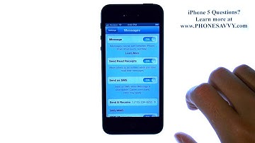 Apple iPhone 5 - iOS 6 - How do I Enable a Subject Field for Text Messages