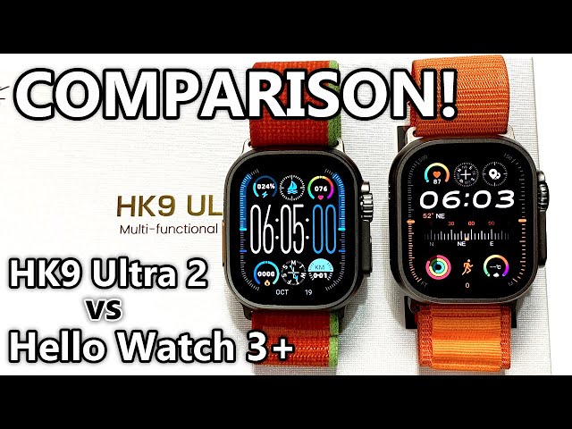 Hello Watch 3 Plus Review - A Closer Look at the Clone of Apple Watch Ultra  2