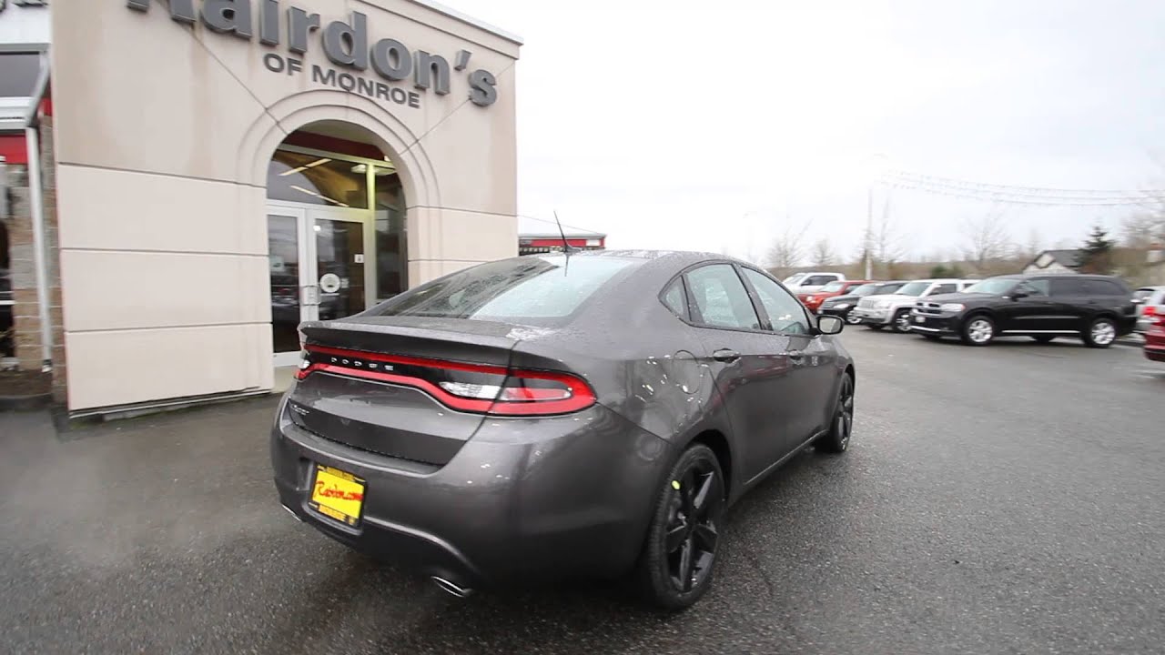 2015 Dodge Dart SXT Gray FD173131 Everett Snohomish YouTube