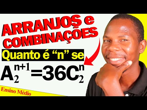 Arranjos e Combinações | Exercício Resolvido #1 | estevaomanueljoao