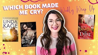 Which Book Made Me Cry? | Weekly Wrap Up December Week 1