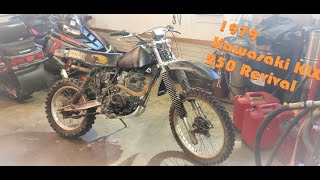 Kawasaki KLX 250 Revival First start in YEARS