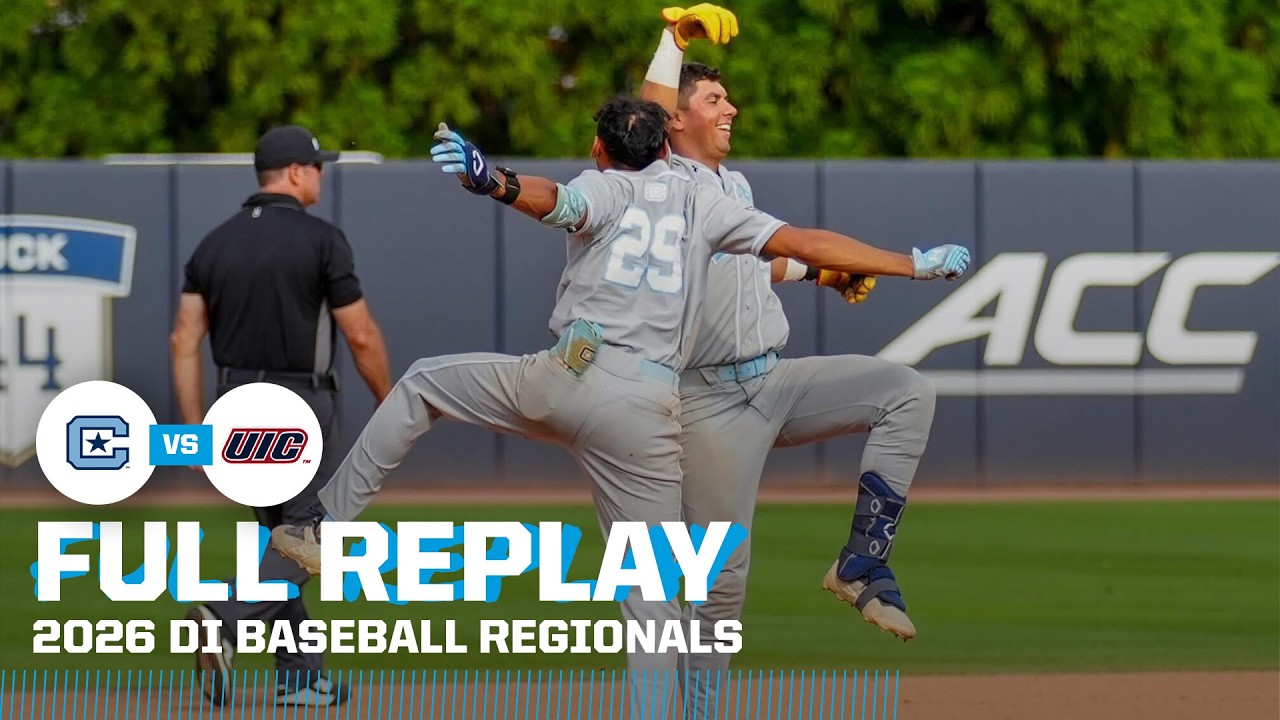 The Citadel vs UIC: 2026 NCAA baseball regionals | FULL REPLAY