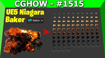 UE5 Niagara Baker in Action: A Showcase Experience