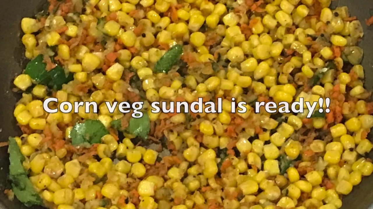 Paal Satham & Corn Veg sundal-Navarathiri- Day 5 | Gayathiri
