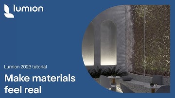 Discover the new PBR material workflow in Lumion 2023