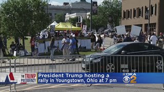 Trump Heads To Working-Class Ohio For Campaign Rally