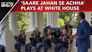 'Saare Jahan Se Achha' Plays At White House, Pani Puri Served To Guests