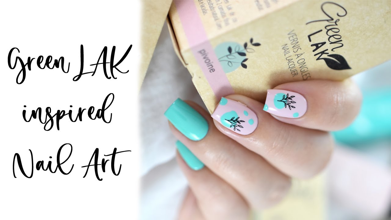 Nail art inspiré par la gamme Green LAK de Peggy Sage + protocole de pose || Marine Loves Polish