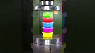 Crushing Candy with 150 Ton Hydraulic Press 🍭🍬🤩 #hydraulicpress #crushing #satisfying #viral #candy