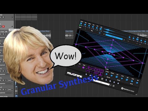 Glitchmachines Palindrome - Making Sounds From Owen Wilson's Voice