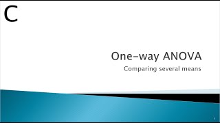 One-Way ANOVA: Concept