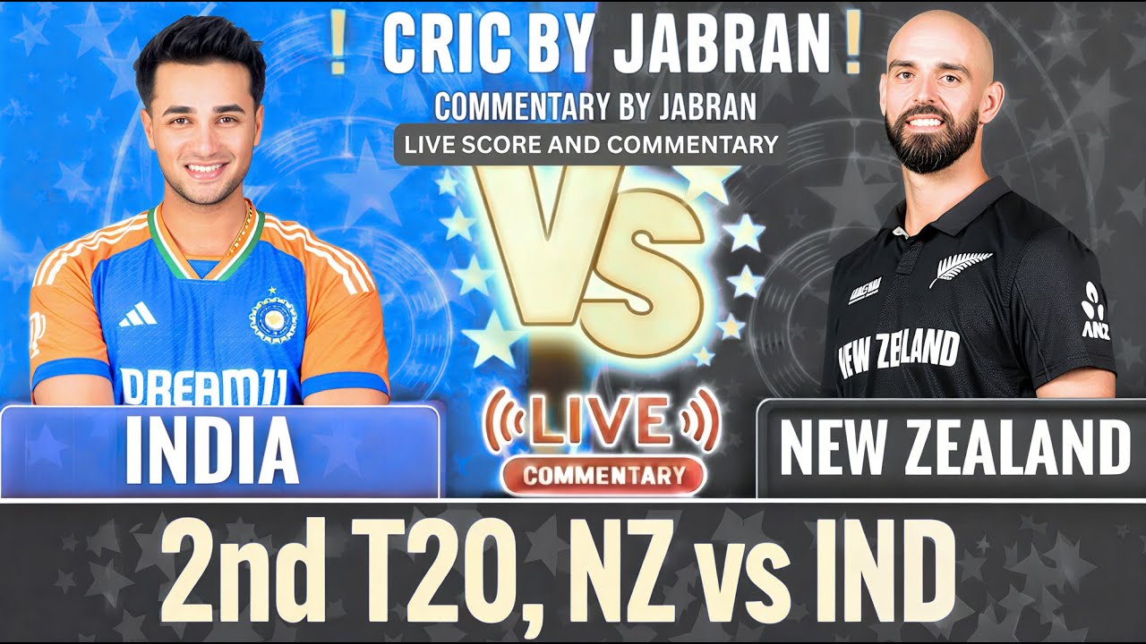 India vs New Zealand Live Score and Commentary | IND vs NZ 2ND T20 ...