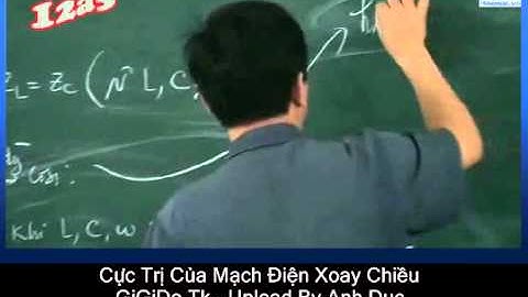 Cực Trị Mạch Điện Xoay Chiều - GiGiDo.Tk