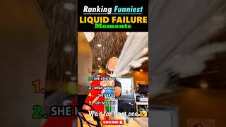 Celebrity Ranking Funniest Liquid Failure moments 🐶✨ |Try Not To Laugh Challenge #shorts#viral#rankingvideos Wealth