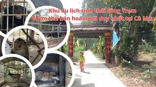 Khu du lịch sinh thái Sông Trẹm - Vườn thú bán hoang dã duy nhất tại Cà Mau.