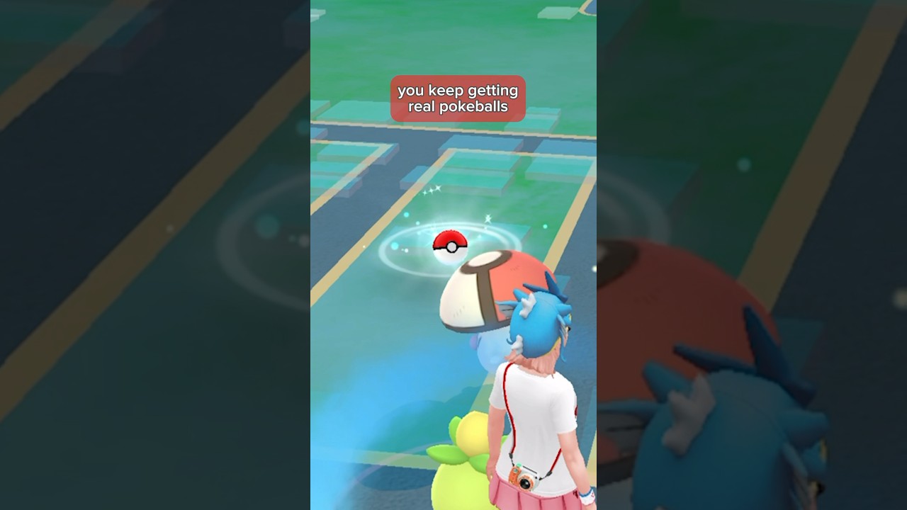 I want pokemon that are disguising themselves as pokeballs | Pokemon Go April fools day