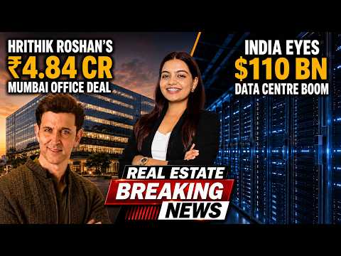 Hrithik’s ₹4.82 Cr Office Deal & India’s 6 GW Data Centre Boom