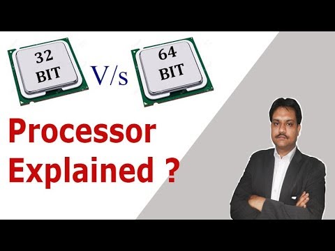 32 bit V/s 64 bit Processor Explained #32 bit #64 bit #processor - YouTube