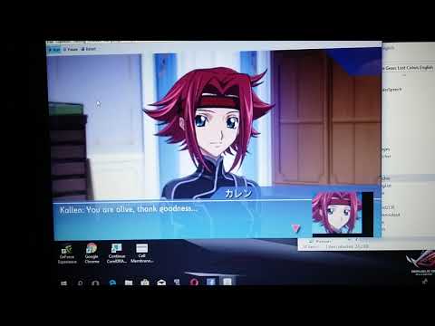 Code geass lost colors: Kallen ending black knight's route