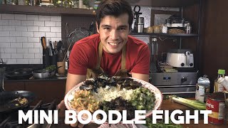 Mixed Seafood Boodle Fight for the Holidays (Shrimp, Squid, Mussels)