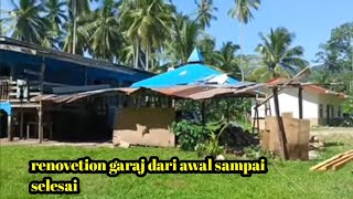 Renovaiton garaj,proses renovasi garage,tutorial lengkap,dari awal sampai selesai by CHRISDEYREN ABDIEL FAMILY_KTT 217 views 9 months ago 20 minutes