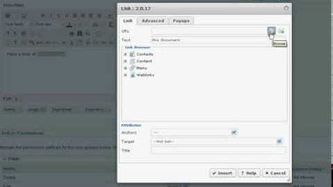 How to insert a link to a .pdf into a Joomla article