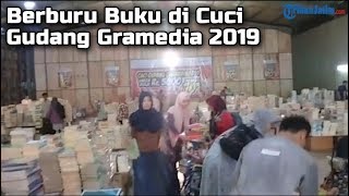 Cerita Para Jastiper Berburu Buku di Cuci Gudang Gramedia 2019, Sekali Datang Borong Seribu Buku